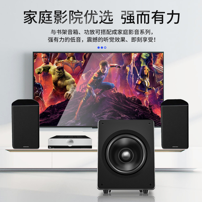 trasam/全想 H10B 重动盘双喇叭10寸有源低音炮 家庭影院重低音炮,淘宝优惠券,粉丝福利购,淘宝优惠卷