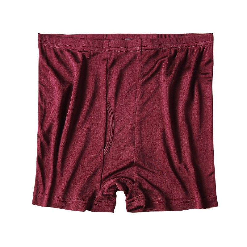 特价正品保障桑蚕丝真丝针织中腰男士内裤平角裤式内衣裤家居短裤,淘宝优惠券,粉丝福利购,淘宝优惠卷