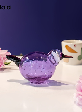 iittala水晶玻璃鸟北欧Toikka