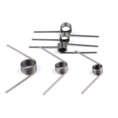 弹簧钢复位扭簧304不锈钢配件回力V型扭转0.3小夹子90/135/180度 - 图3