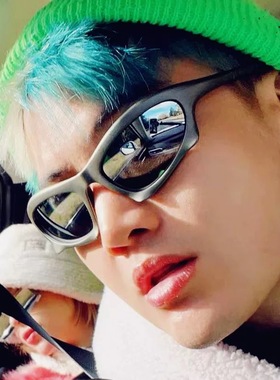 多边形机车感情侣蹦迪眼镜