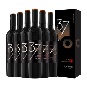中粮长城37特级精选赤霞珠干红葡萄酒6瓶