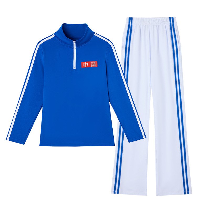 健身操团体跳舞衣广场舞服装运动套装女春夏季新款舞蹈服短袖比赛 - 图3