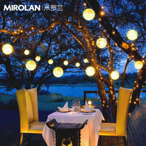 Pavilion Chandeliery Villa Garden Lamp Outdoor Chandelia Courtyard Lamp Outdoor Terrace Terrace Yang Light House Decorative Lamp