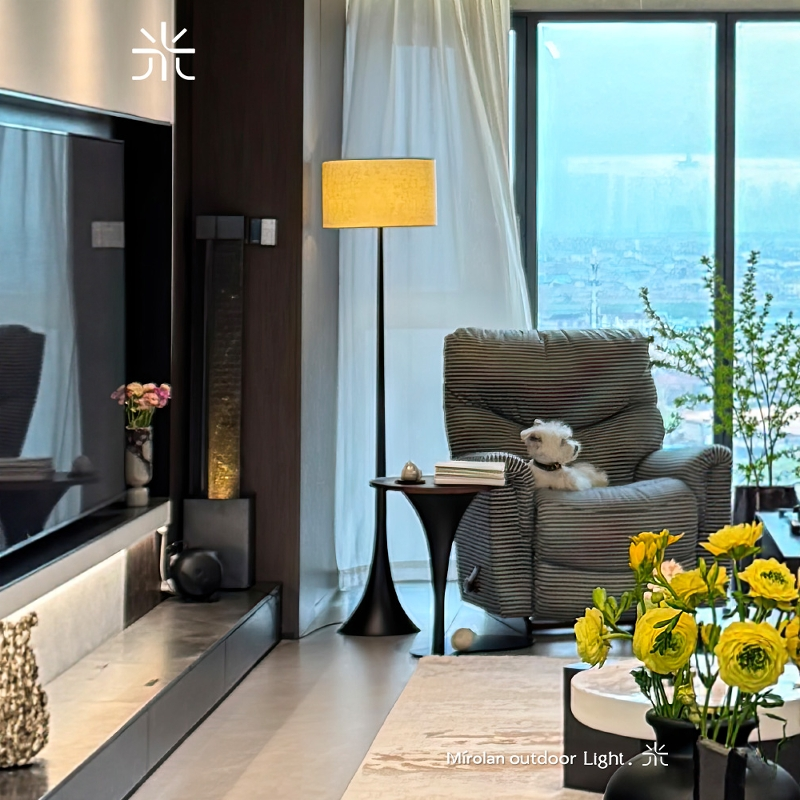 米罗兰中古落地灯卧室客厅沙发旁边高级感立式边几置物架一体灯,淘宝优惠券,粉丝福利购,淘宝优惠卷