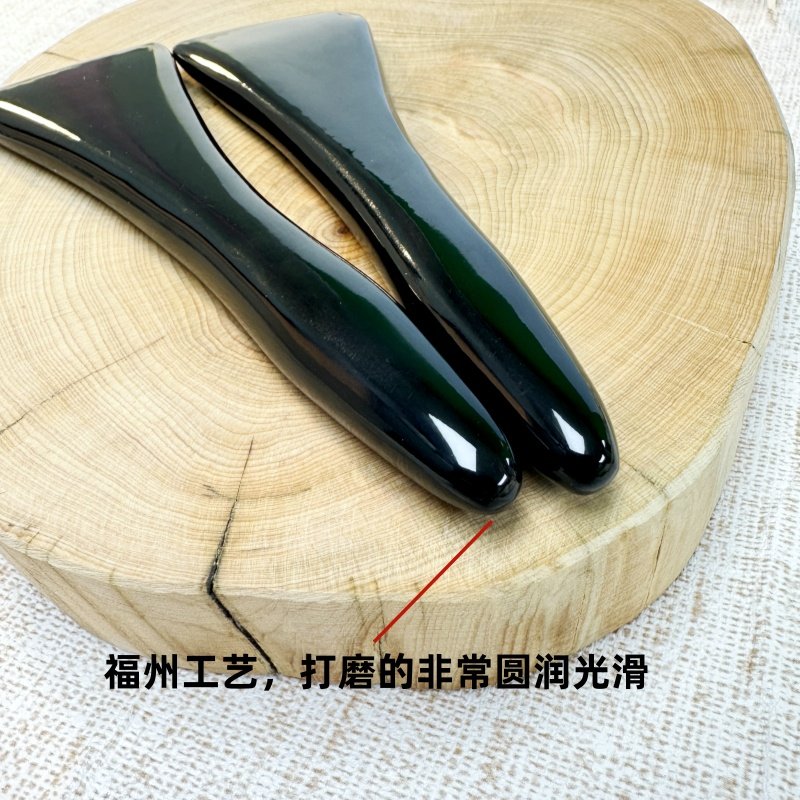 天然牛角面部眼部拨筋棒刮痧板点穴按摩眼霜导入棒太极经络美容院,淘宝优惠券,粉丝福利购,淘宝优惠卷