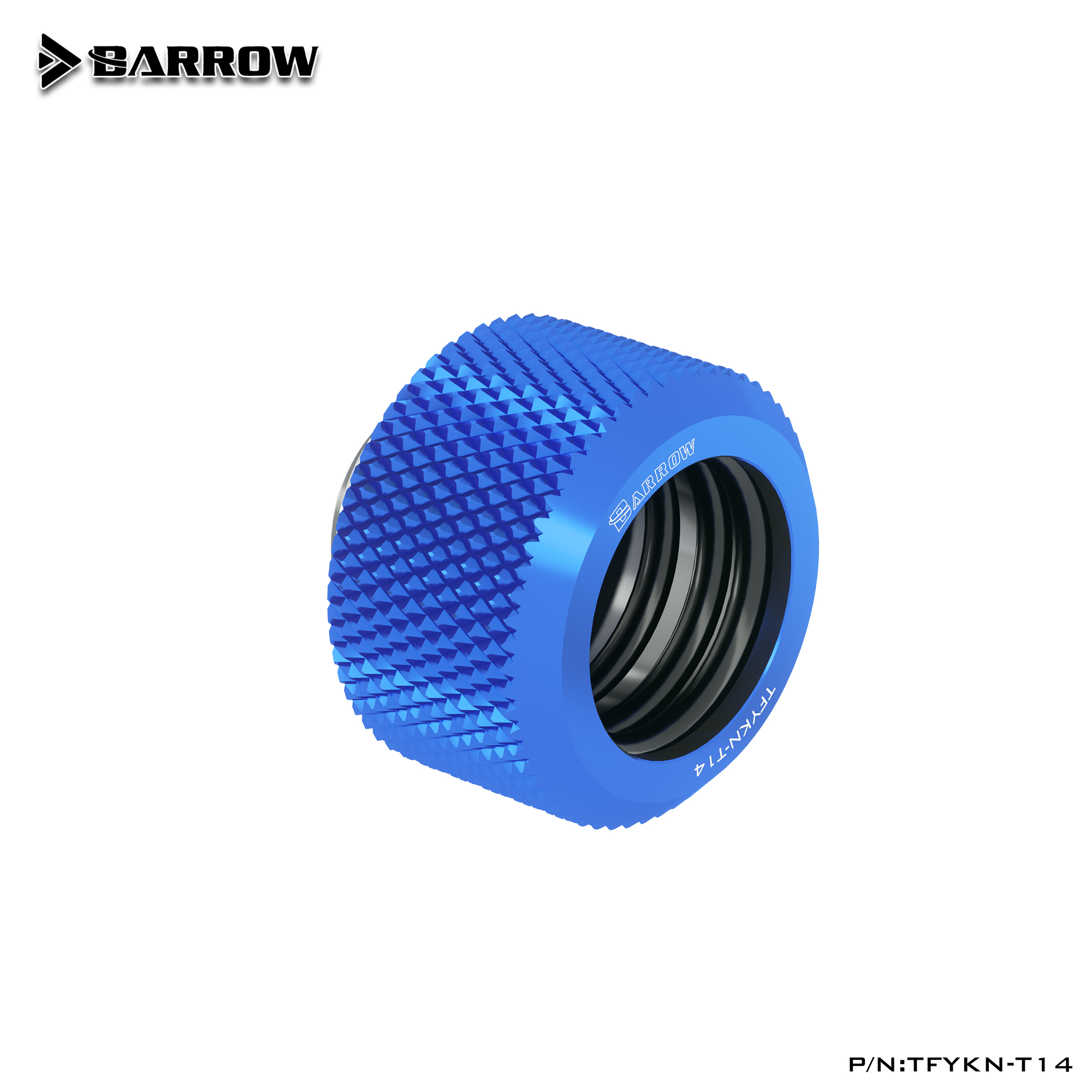 Barrow Choice系列 14MM硬管连接用手拧接头 彩色硬快TFYKN-T14 - 图2