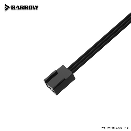 Barrow 极光 手动型控制器用1分5 水冷灯光扩展线束 ARKZXS1-5 - 图0