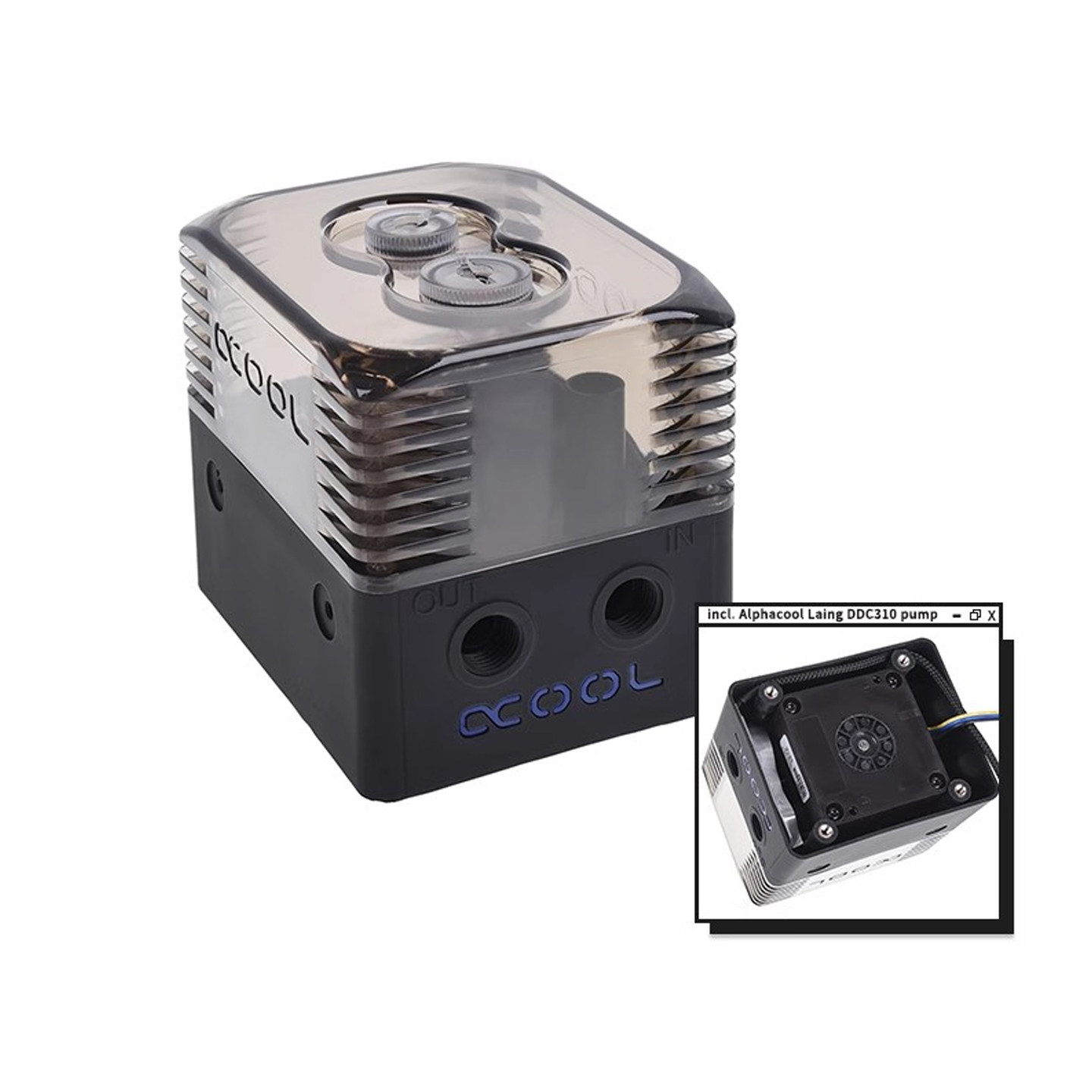 欧酷 Alphacool 水泵水箱一体式 D5/ DDC/ DC-LT泵版 - 图3