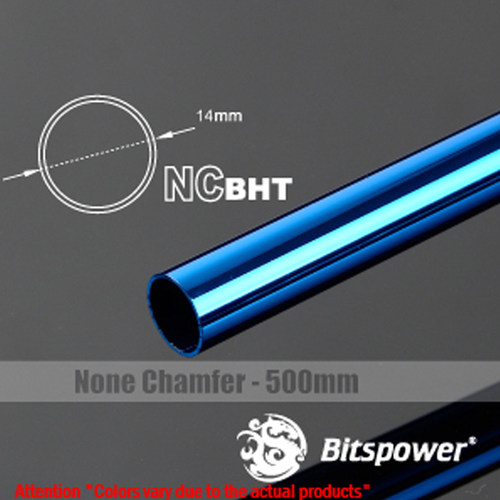 Bitspower  BP/50CM 14外径金属管 铜管水冷管 BP-NCBHT14CB-L500 - 图1