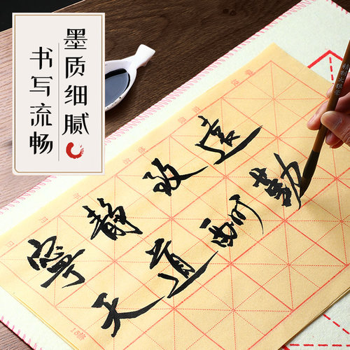 书法专用墨汁中小学生毛笔字大容量墨汁初学者文房四宝练字套装大瓶250g实惠装无味晕染自然色泽黑亮国画墨汁 - 图2