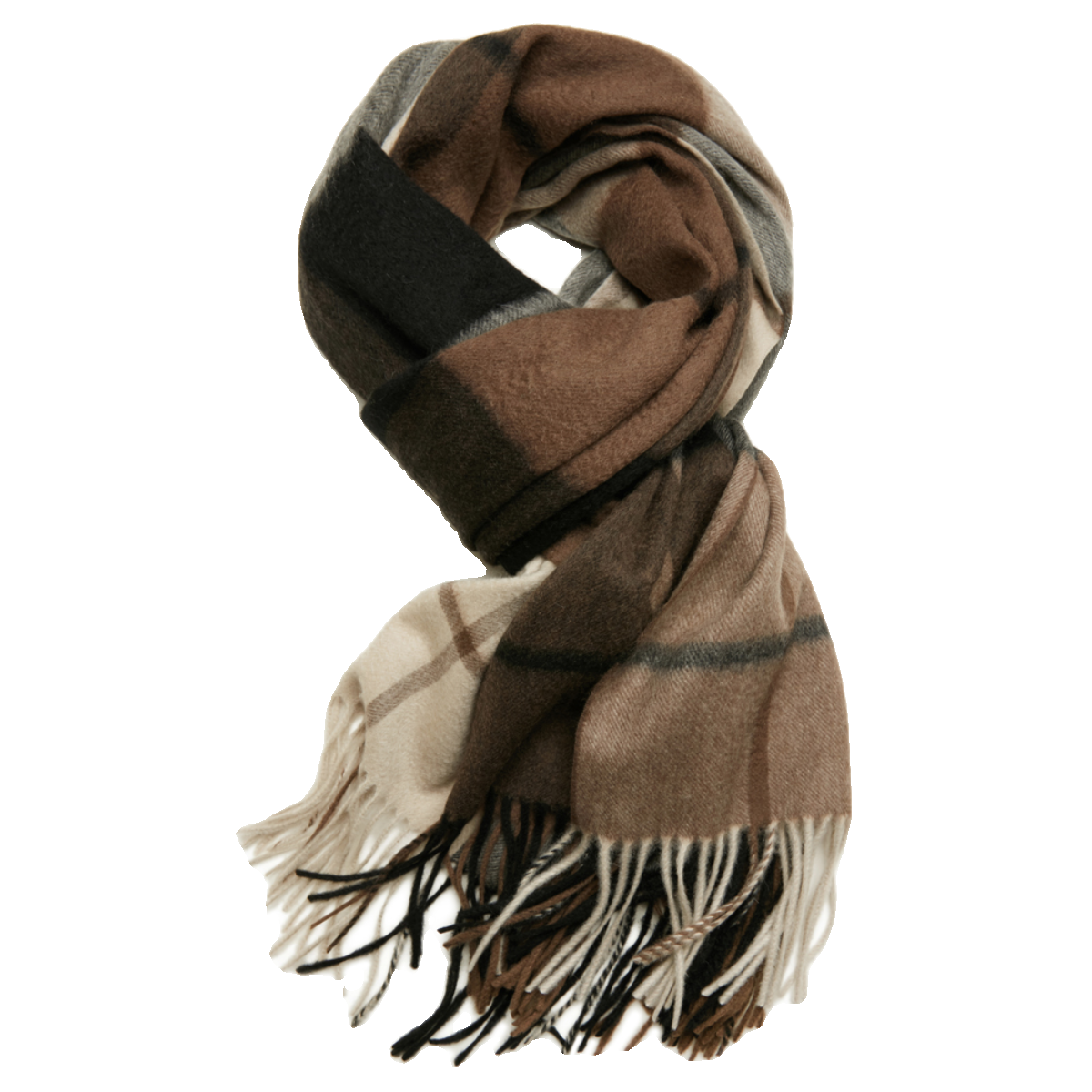 日系订单 100%羊绒围巾披肩女秋冬美拉德色系男士格子轻奢潮保暖,淘宝优惠券,粉丝福利购,淘宝优惠卷