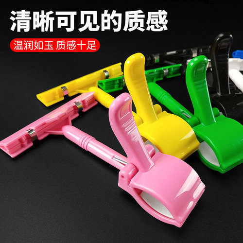 POP爆炸贴广告夹子超市价格标签货架标价牌特价促销展示架双头夹 - 图0