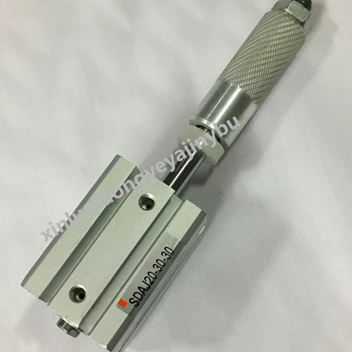气动小型可调行程气缸SDAJ20X30-30 SDAJ20*50-50 20*75-50,淘宝优惠券,粉丝福利购,淘宝优惠卷