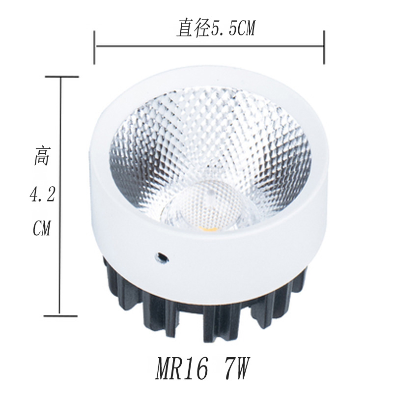 ar111斗胆灯光源12w18w灯芯cob光源AR80灯杯MR16格栅豆胆灯专用 - 图2