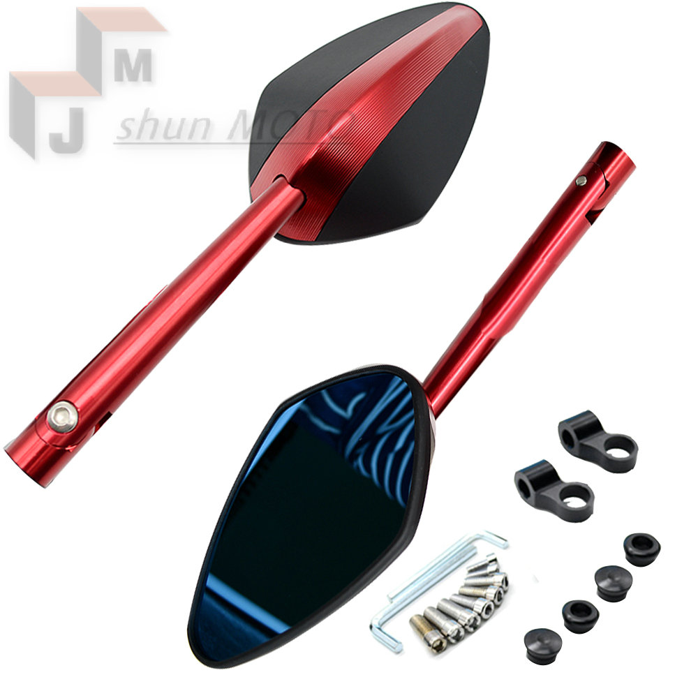 适用凯旋Trident 三叉戟660 SpeedTriple765 青蛙王子改装后视镜 - 图3