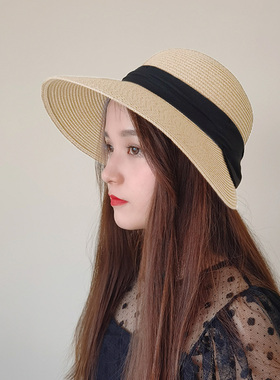 沙滩防晒女夏季大帽檐