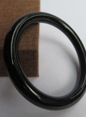 巴西复古风圆条水晶女友黑玛瑙