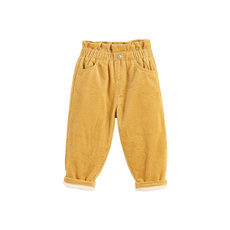 детские штаны 【加绒保暖】马克珍妮宝宝冬装 灯芯绒女童长裤 儿童裤子213086 77146000