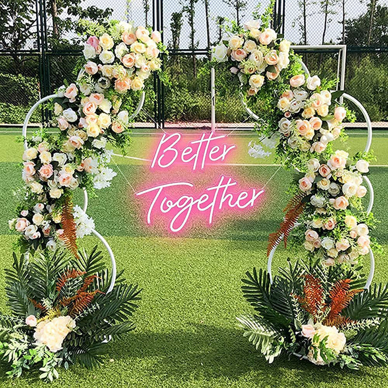 LED霓虹灯better together、will you marry me?婚礼表白创意灯 - 图0