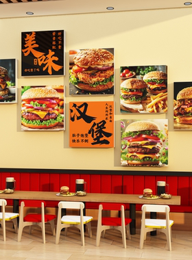 网红小面馆墙装饰创意重庆餐饮粉店广告海报贴纸壁画形象氛围布置