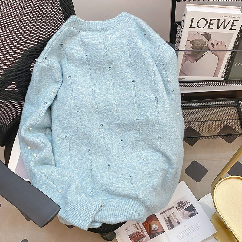 300斤特大码女装秋春250重工钉珠高级感法式甜美显瘦毛衣针织开衫,淘宝优惠券,粉丝福利购,淘宝优惠卷