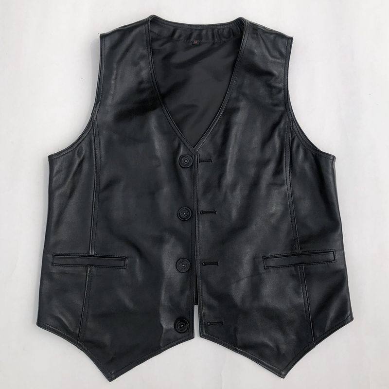 真皮马甲男士中老年头层羊皮户外钓鱼马夹保暖春秋多口袋薄款坎肩,淘宝优惠券,粉丝福利购,淘宝优惠卷