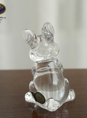 动物型摆件bohemia水晶玻璃可爱