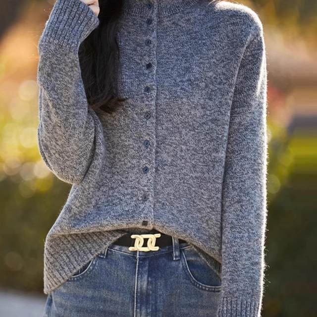 New spring knitted cardigan jacket