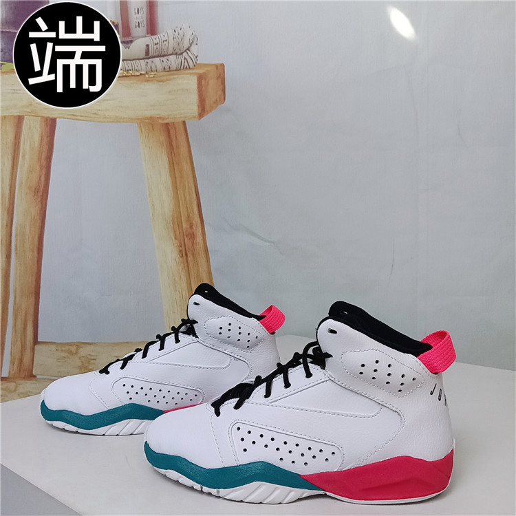 Nike耐克童鞋 AJ AIR JORDAN男女中小童复古篮球鞋 AV1244 AV1243 - 图2