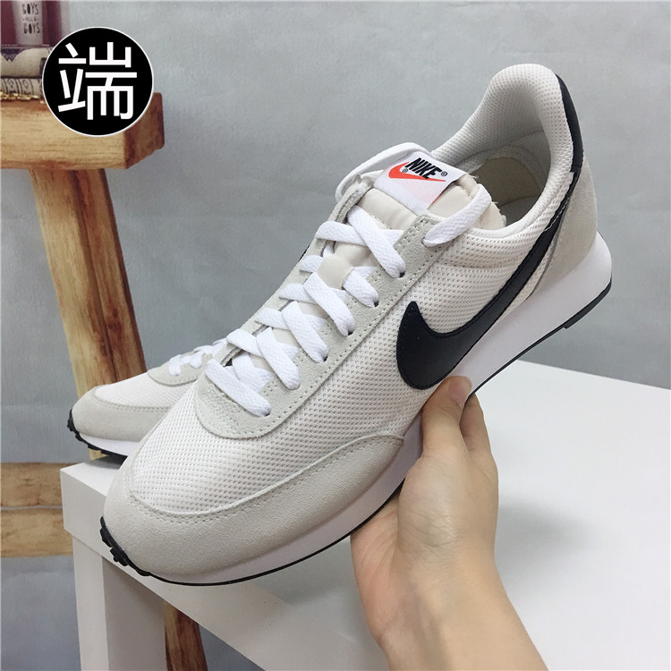 Nike Air Tailwind 79限定华夫黑幻影灰白跑鞋 487754-100-012-图1