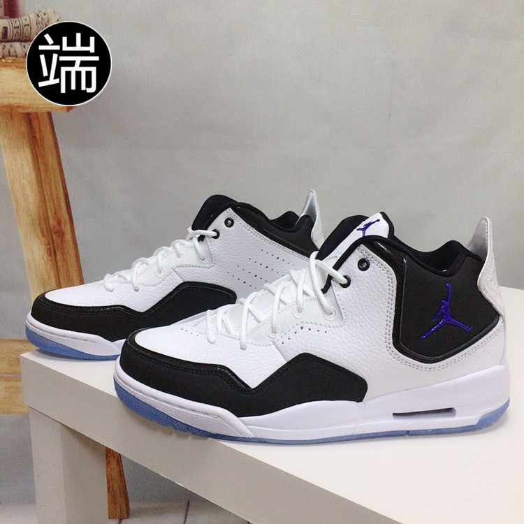 Jordan Courtside 23简版AJ23复古篮球鞋 AR1000-003-100 AR1002 - 图3