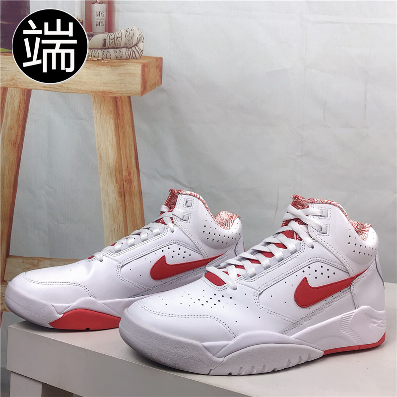 Nike耐克 Air Flight Lite男子运动休闲复古篮球鞋DJ2518-100-101 - 图0