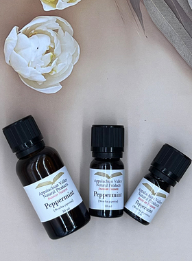 天然美国AVAT胡椒薄荷单方精油芳疗香薰欧薄荷醒脑调香手作