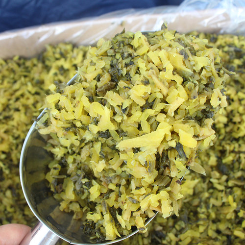 【净重16斤】 整箱雪里红 腌制雪菜雪里蕻酸菜包子陷料咸菜下饭菜 - 图1