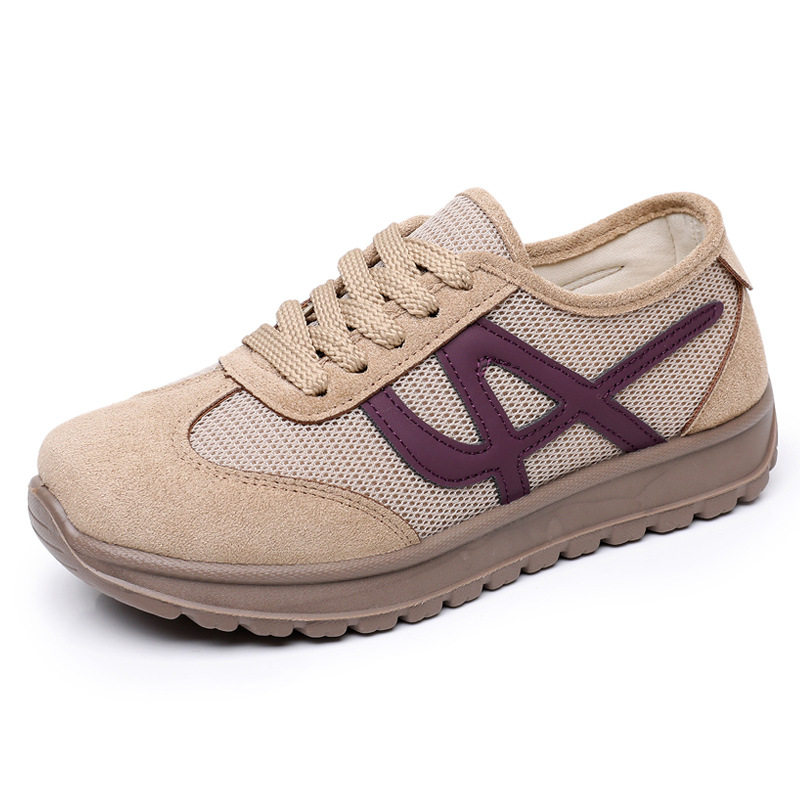 复古阿甘德训鞋女2026春季新款女鞋透气休闲运动鞋轻便舒适妈妈鞋,淘宝优惠券,粉丝福利购,淘宝优惠卷