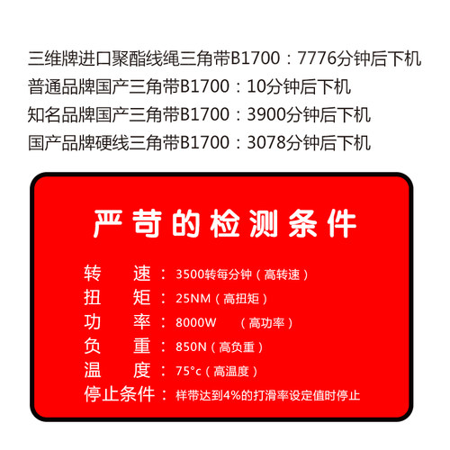 三角带三维牌传动带A型356-A4000A864A1041A1100A1200A1300皮带 - 图2