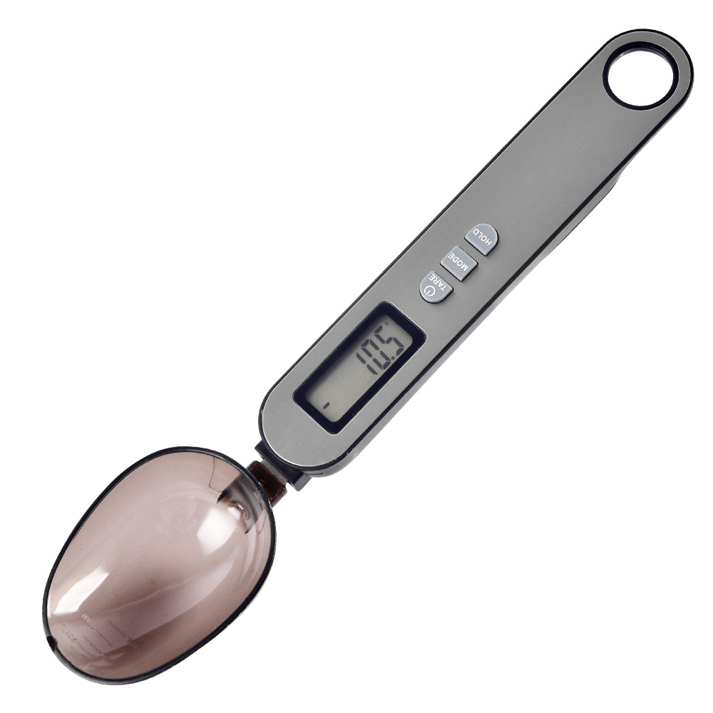 新品高精度量勺秤烘焙0.1克秤迷你家用电子称便携式小型手提秤-图1
