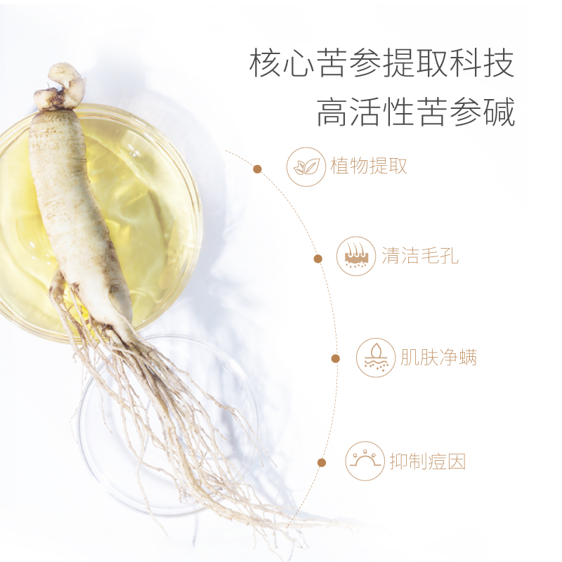 【半亩花田】苦参人参除螨皂