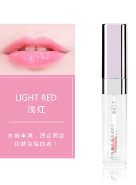 纹唇后使用反色红唇素