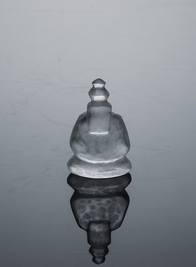 日本玻璃雕塑茶宠艸田正树