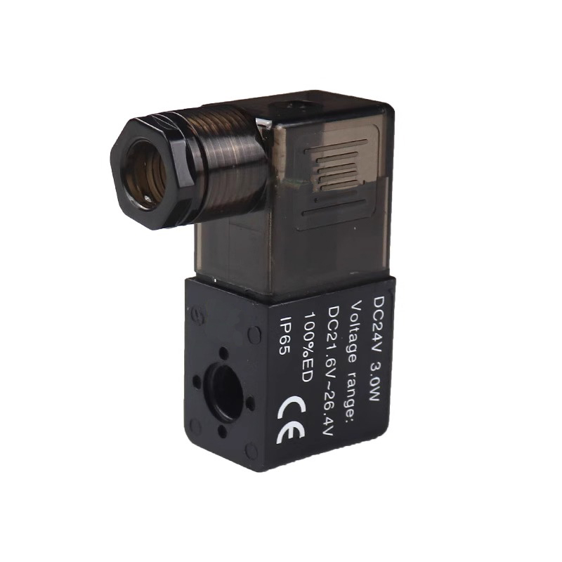 全铜电磁阀线圈AC220V 4v310-10阀头4v210一08纯铜4v410 DC24V - 图3