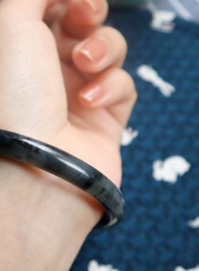 【雅布藤】水墨画籽镯。已嫁 留念