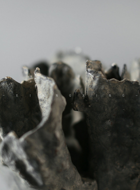 象形design仿古风做旧水晶底座