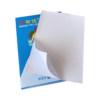 Adhesive-backed PVC card sticker material without lamination card sticker