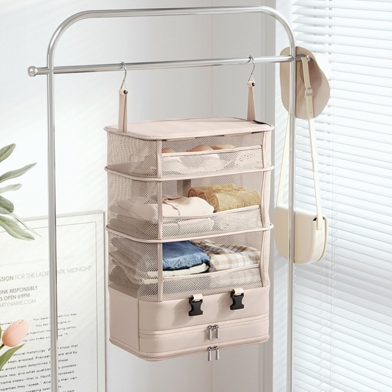 日系衣服旅行箱收纳袋出差多层挂袋便携式多功能可折叠压缩包神器,淘宝优惠券,粉丝福利购,淘宝优惠卷