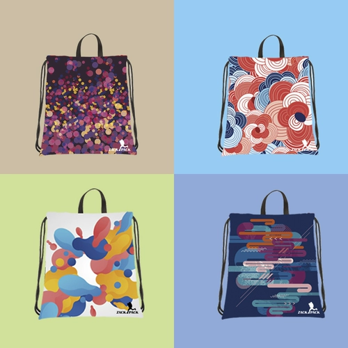 Памятный спортивный водонепроницаемый рюкзак, ткань оксфорд, на шнурках