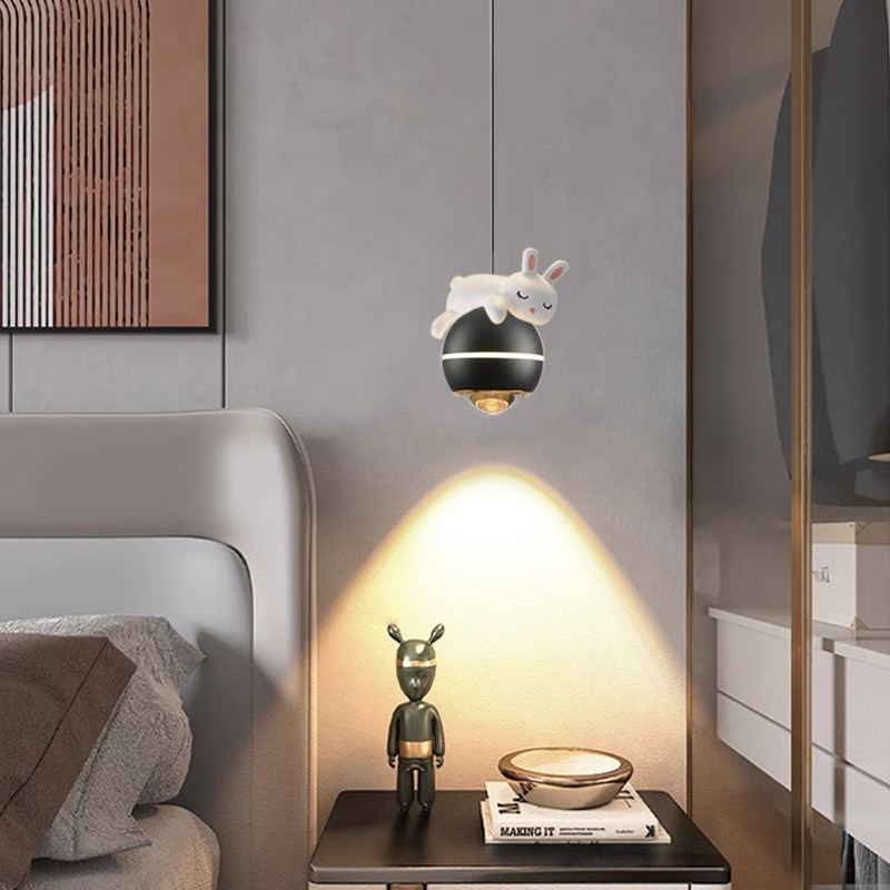 现代简约男女孩儿童房床头吊灯卧室吊线灯主卧客厅升降小吊灯,淘宝优惠券,粉丝福利购,淘宝优惠卷