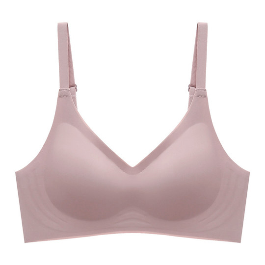 平胸小胸显大内衣女聚拢美背学生运动少女无痕背心式文胸超厚2025