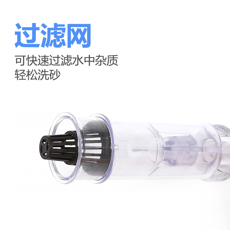 鱼缸换水器养鱼洗沙器吸便器虹吸管除砂除污抽水管水族箱清洁工具 - 图0